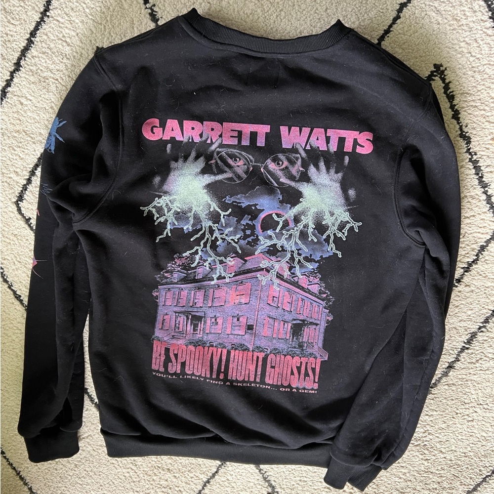 Official Garrett watts merch crewneck, size small